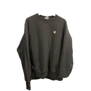 Mens Champion Sweater‎ Size XL Black Pullover